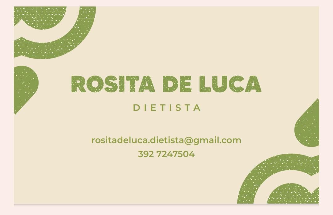 Rosita De Luca Dietista